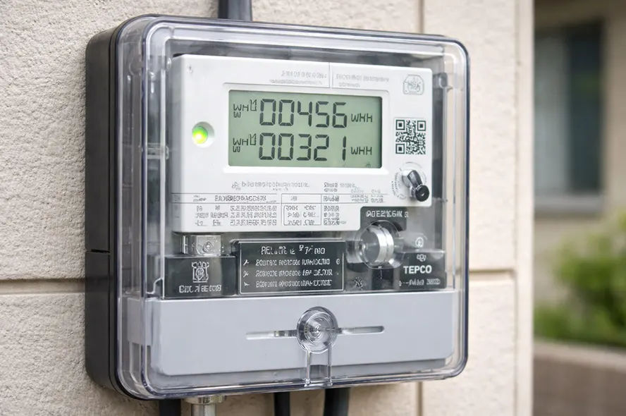関西電力メーター工事
