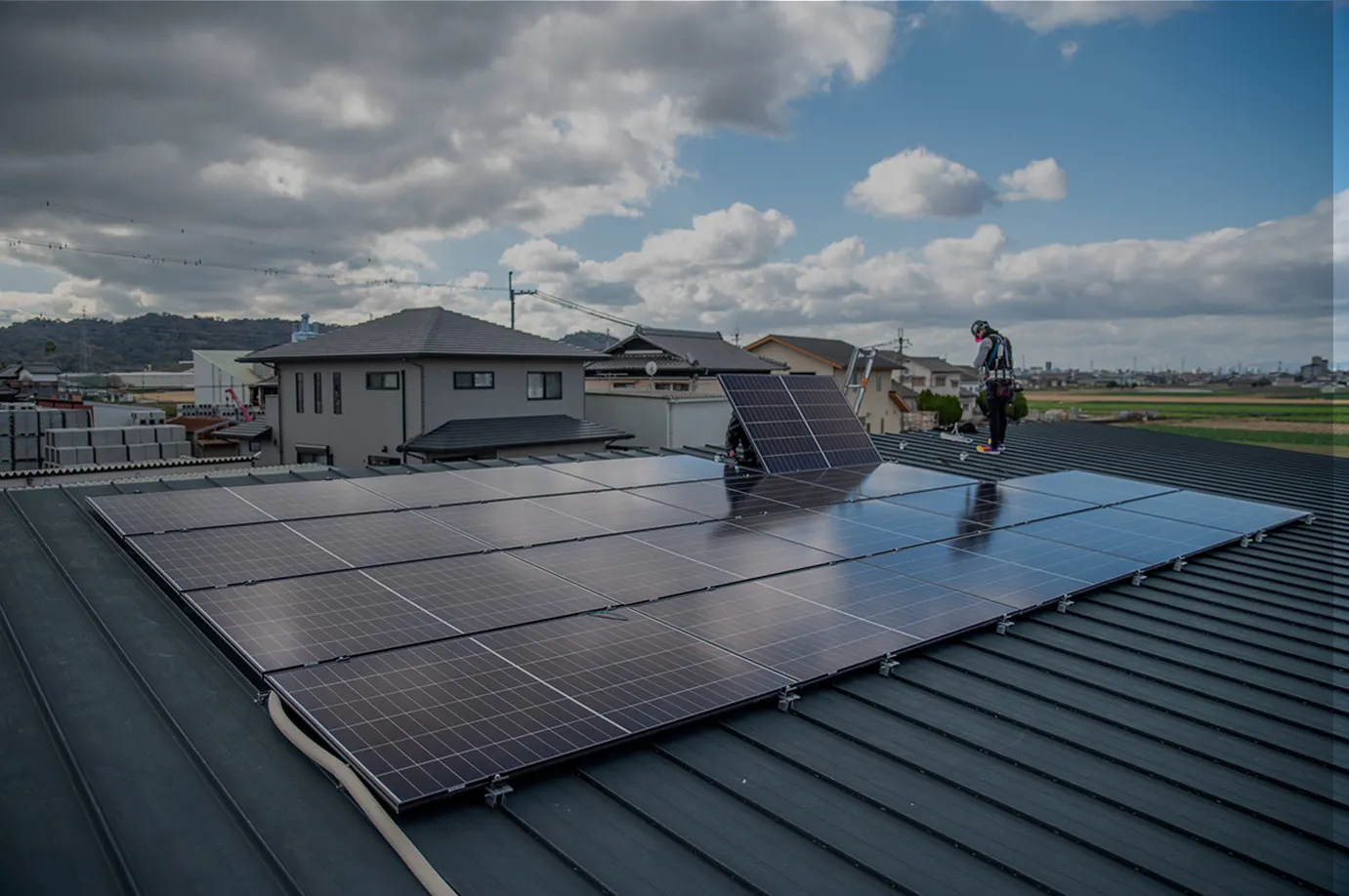 住宅用太陽光発電の施工実績