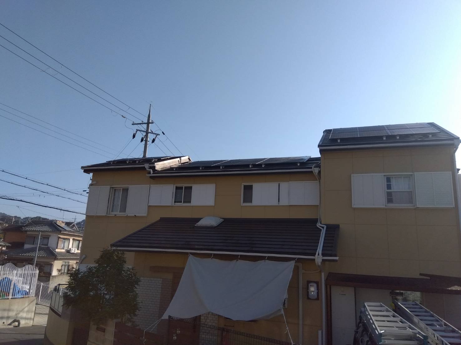 太陽光パネル設置