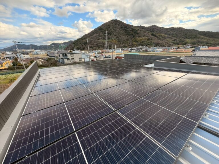 施工実績：【太陽光パネル設置】和歌山県和歌山市 A企業様