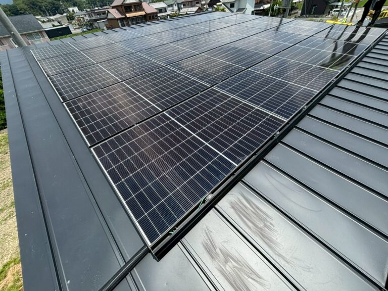 施工実績：【太陽光パネル・蓄電池設置】和歌山県紀の川市 M様邸